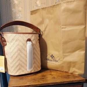 Otavia Convertiable Zig Zag ‎ Bucket Crossbody Bag